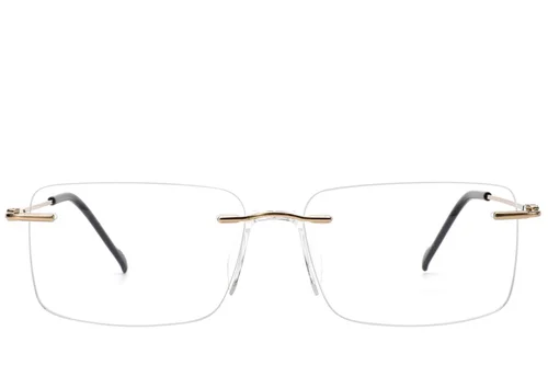 Lunettes invisibles en titane doré #BS2012-1675