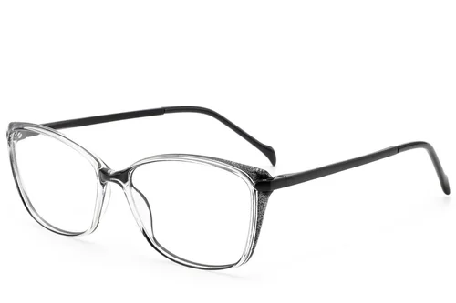 Lunettes Butterfly en titane noir #BS2012-1720