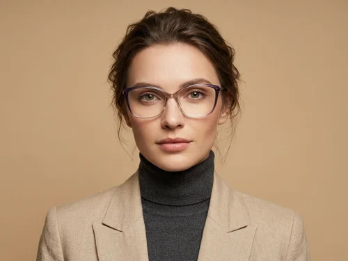 Lunettes Butterfly en titane marron #BS2012-1721