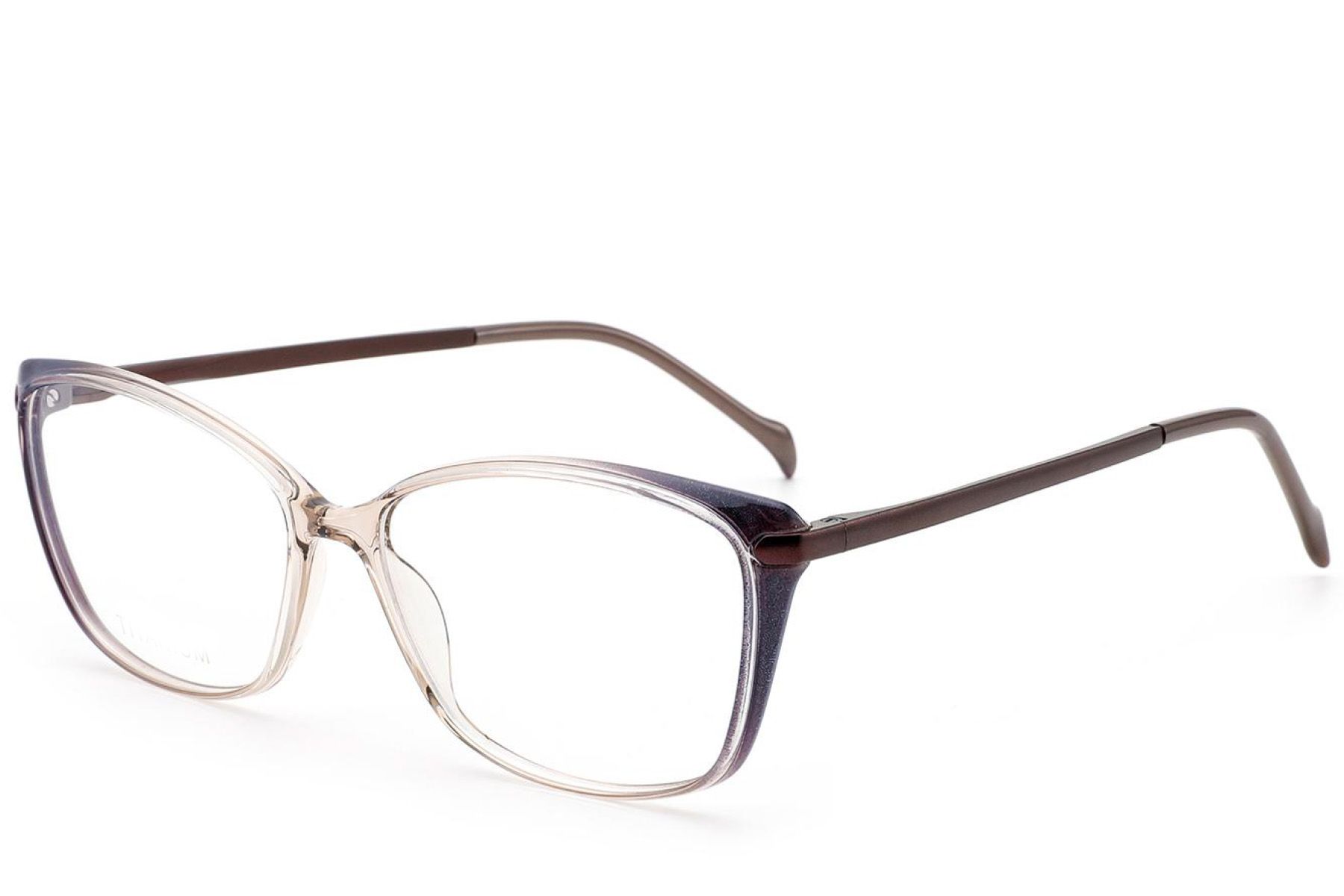 Butterfly Brown Titanium Glasses #BS2012-1721
