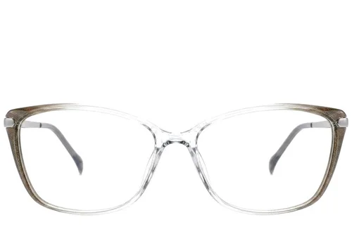 Lunettes en titane vert papillon #BS2012-1722