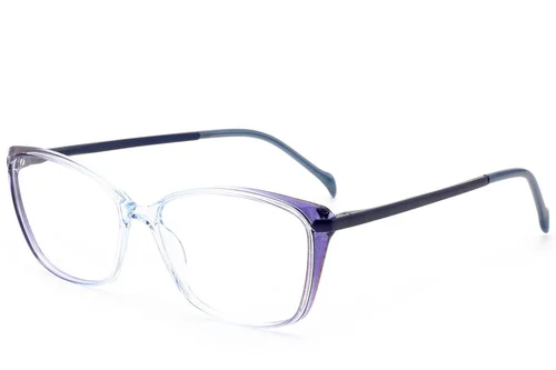 Lunettes de protection papillon en titane bleu #BS2012-1724