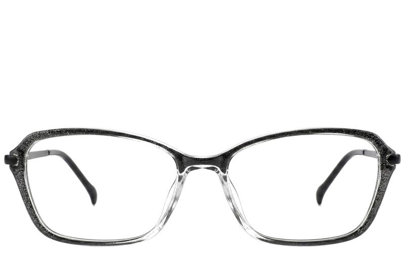 Butterfly Black Titanium Glasses #BS2012-1726