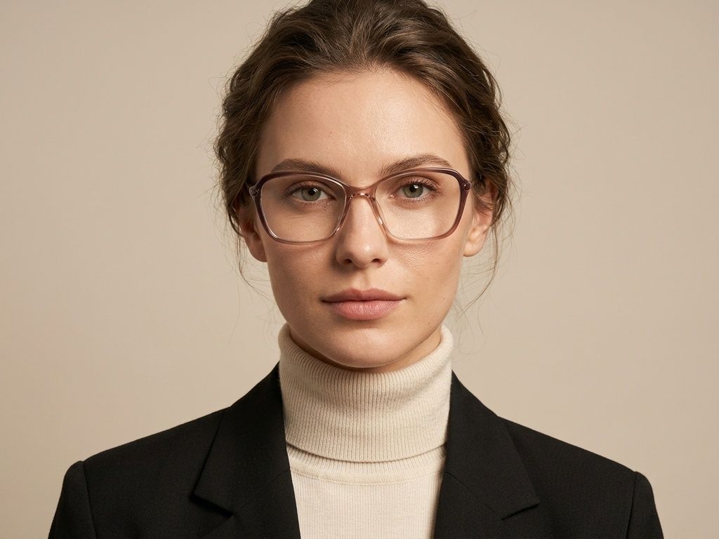 Butterfly Brown Titanium Glasses #BS2012-1727