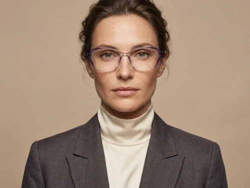 Lunettes de protection papillon en titane violet #BS2012-1730