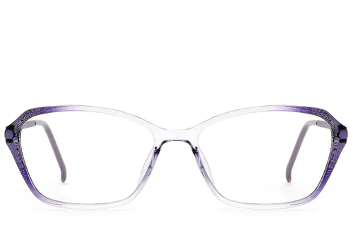Lunettes de protection papillon en titane violet #BS2012-1730