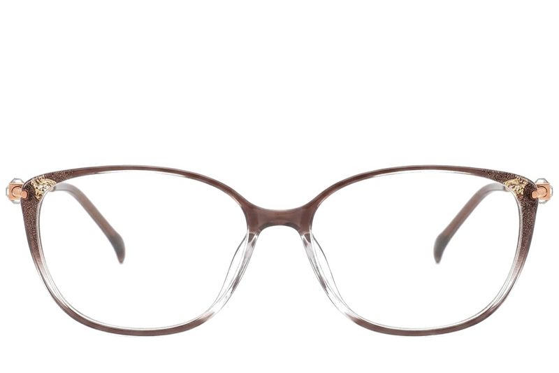 Butterfly Brown Titanium Glasses #BS2012-1733