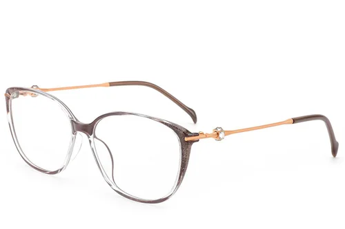 Lunettes Butterfly en titane marron #BS2012-1733