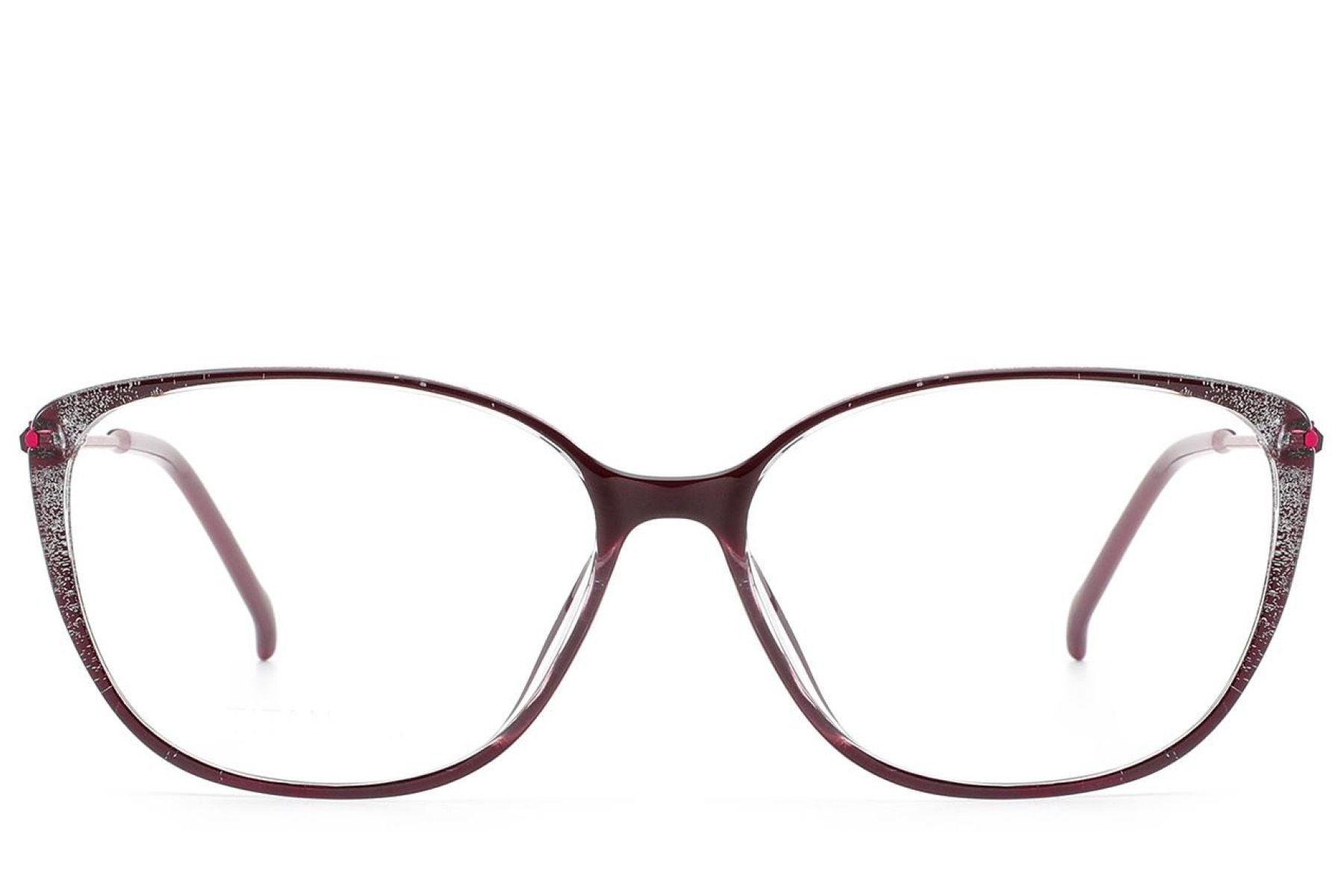 Butterfly Red Titanium Glasses #BS2012-1734
