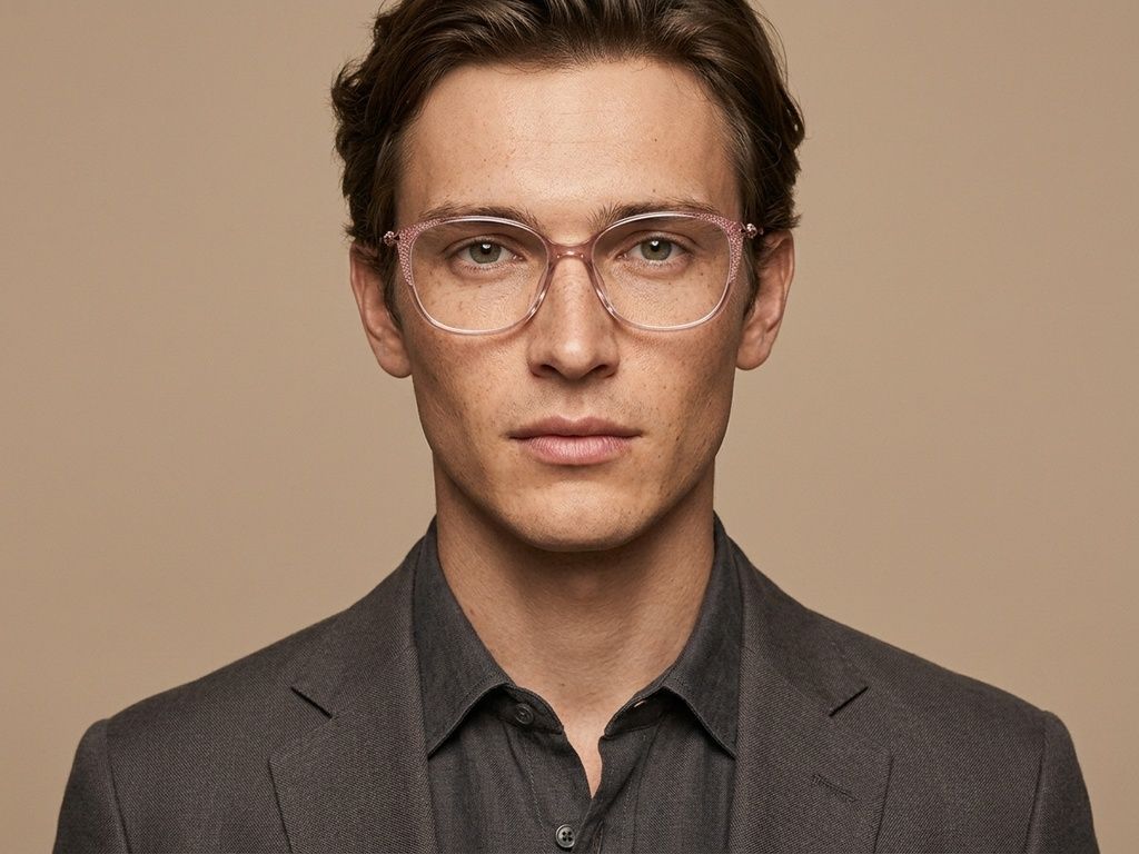 Butterfly Pink Titanium Glasses #BS2012-1735
