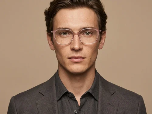 Lunettes papillon en titane rose #BS2012-1735