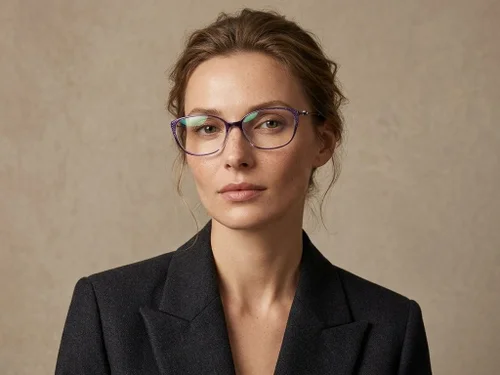 Lunettes de protection papillon en titane violet #BS2012-1736