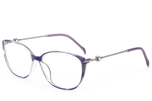 Lunettes de protection papillon en titane violet #BS2012-1736