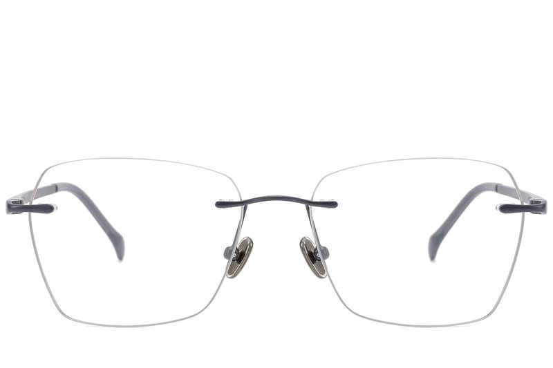 Invisible Grey Titanium Glasses #BS2012-1761