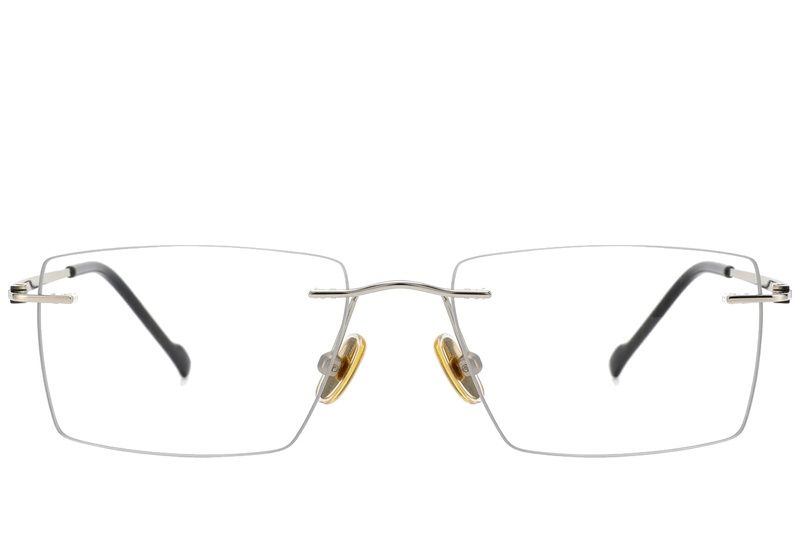 Gafas invisibles de titanio dorado #BS2012-1784