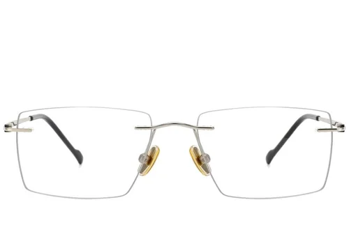 Lunettes invisibles en titane doré #BS2012-1784