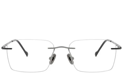 Lunettes invisibles en titane gris #BS2012-1820