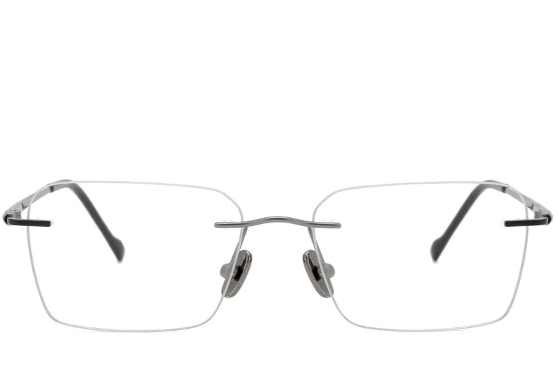 Gafas invisibles de titanio gris #BS2012-1820