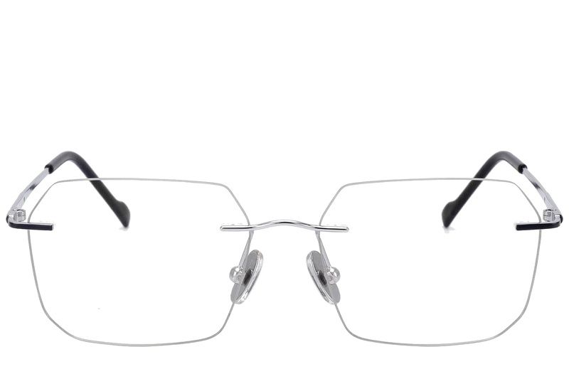 Unsichtbare Silber-Titan-Brille #BS2012-1836