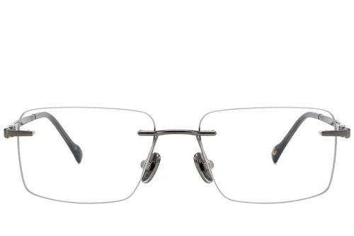 Lunettes invisibles en titane gris #BS2012-1885