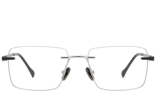 Lunettes invisibles en titane noir #BS2012-1888
