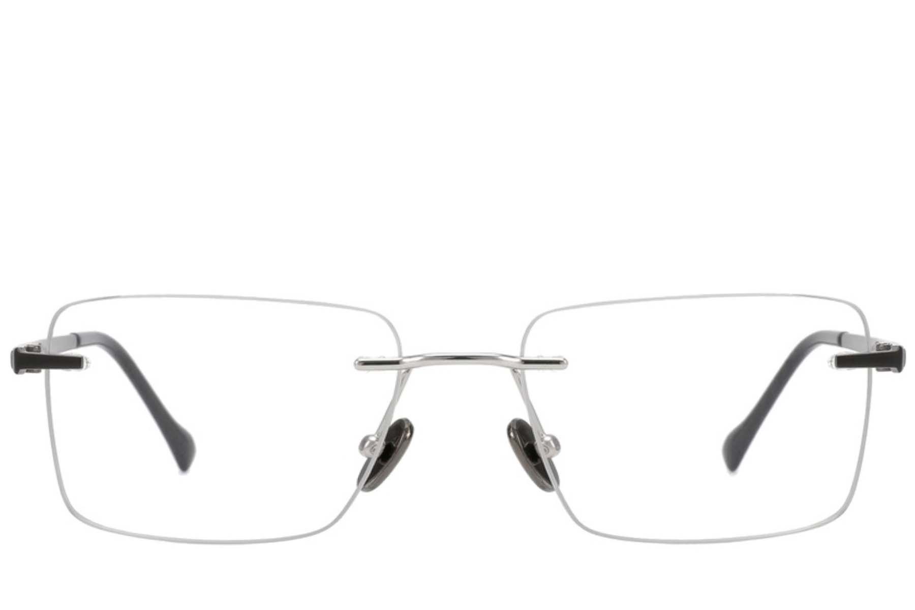 Gafas invisibles de titanio negro #BS2012-1888