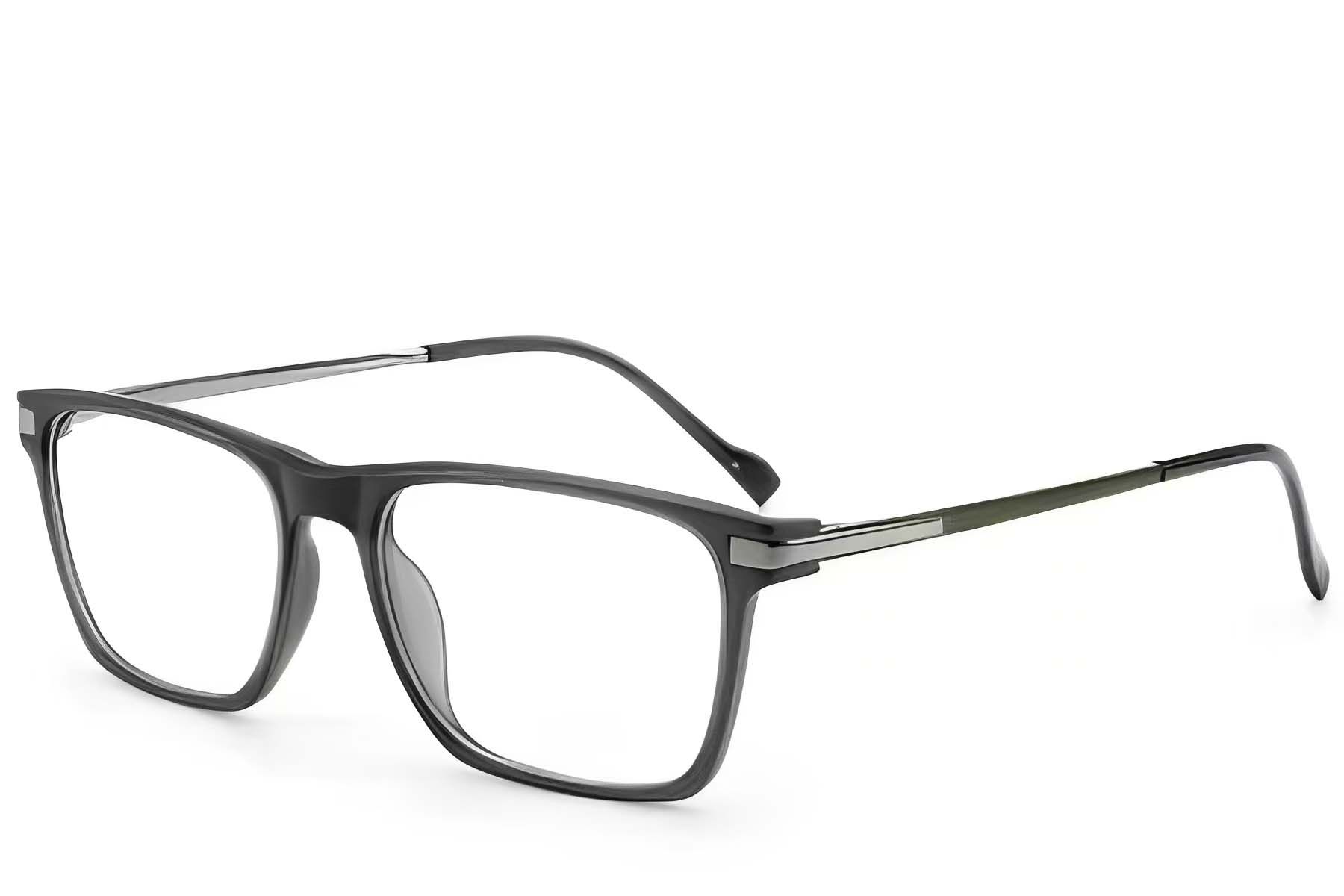 Rectangular Green Titanium Glasses #BS2012-1891