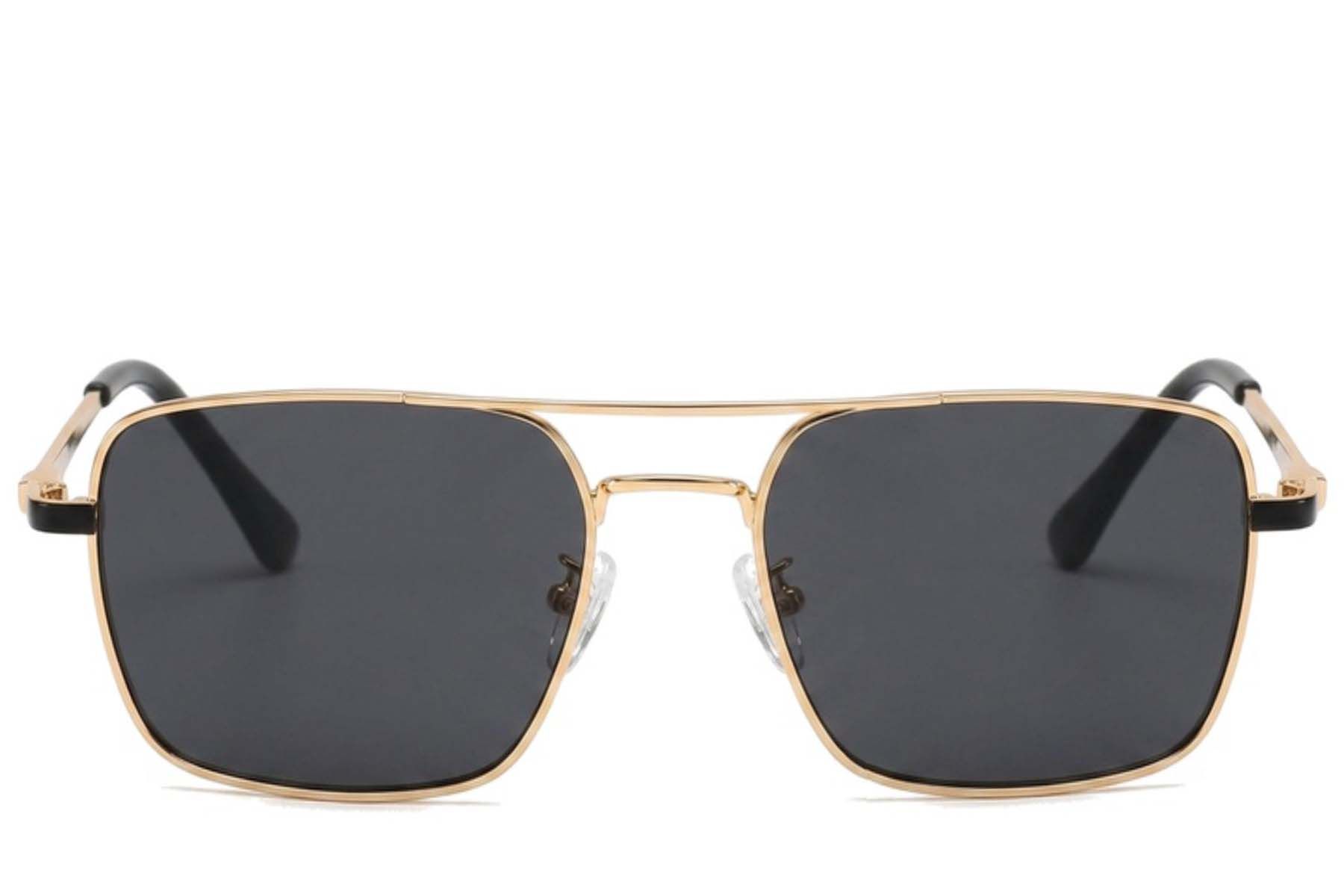 Aviator zonnebril van goudkleurig metaal #BS2012-1932