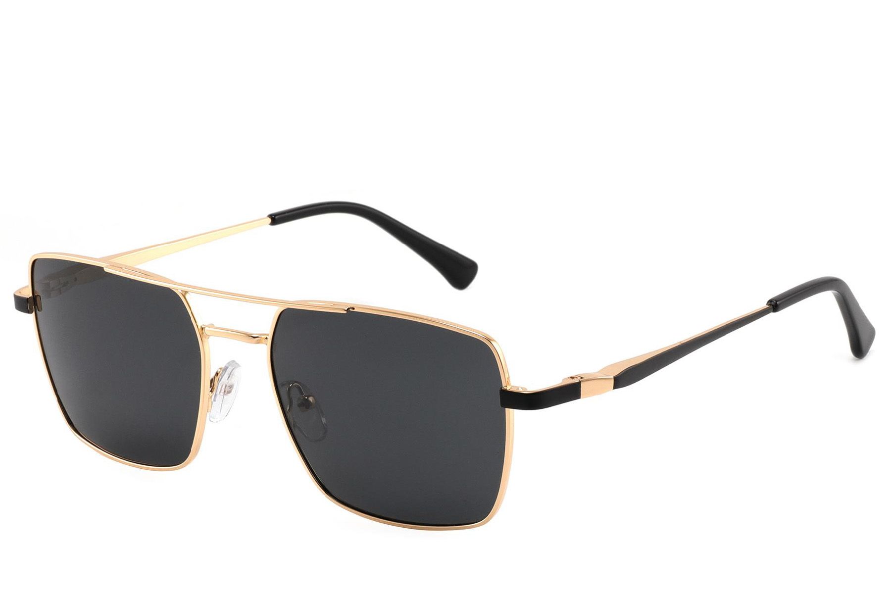 Aviator Golden Metal Sunglasses #BS2012-1932