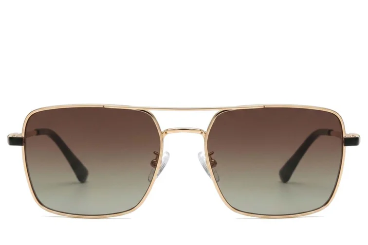 Aviator Golden Metal Sunglasses #BS2012-1934