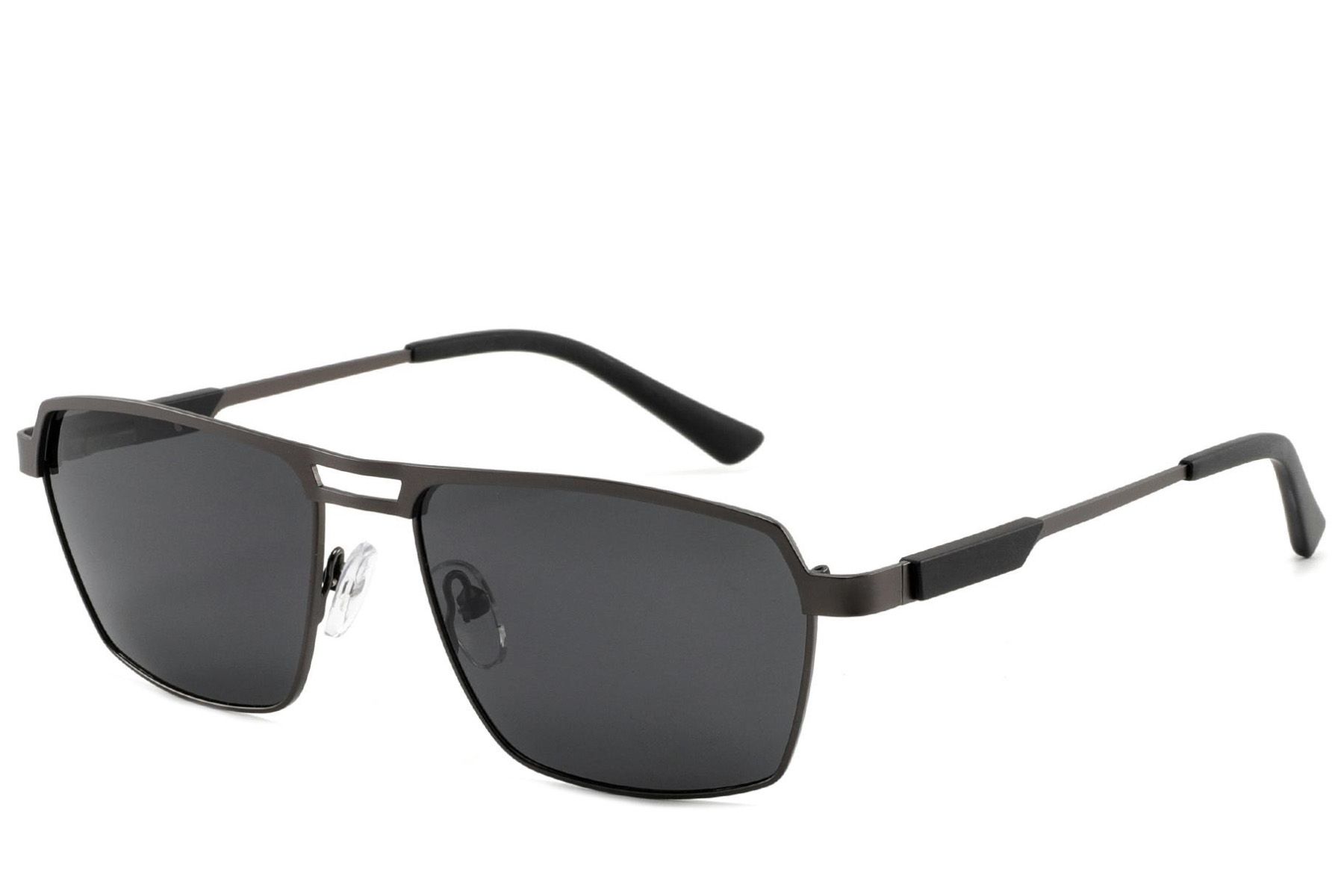 Aviator Grey Metal Sunglasses #BS2012-2051