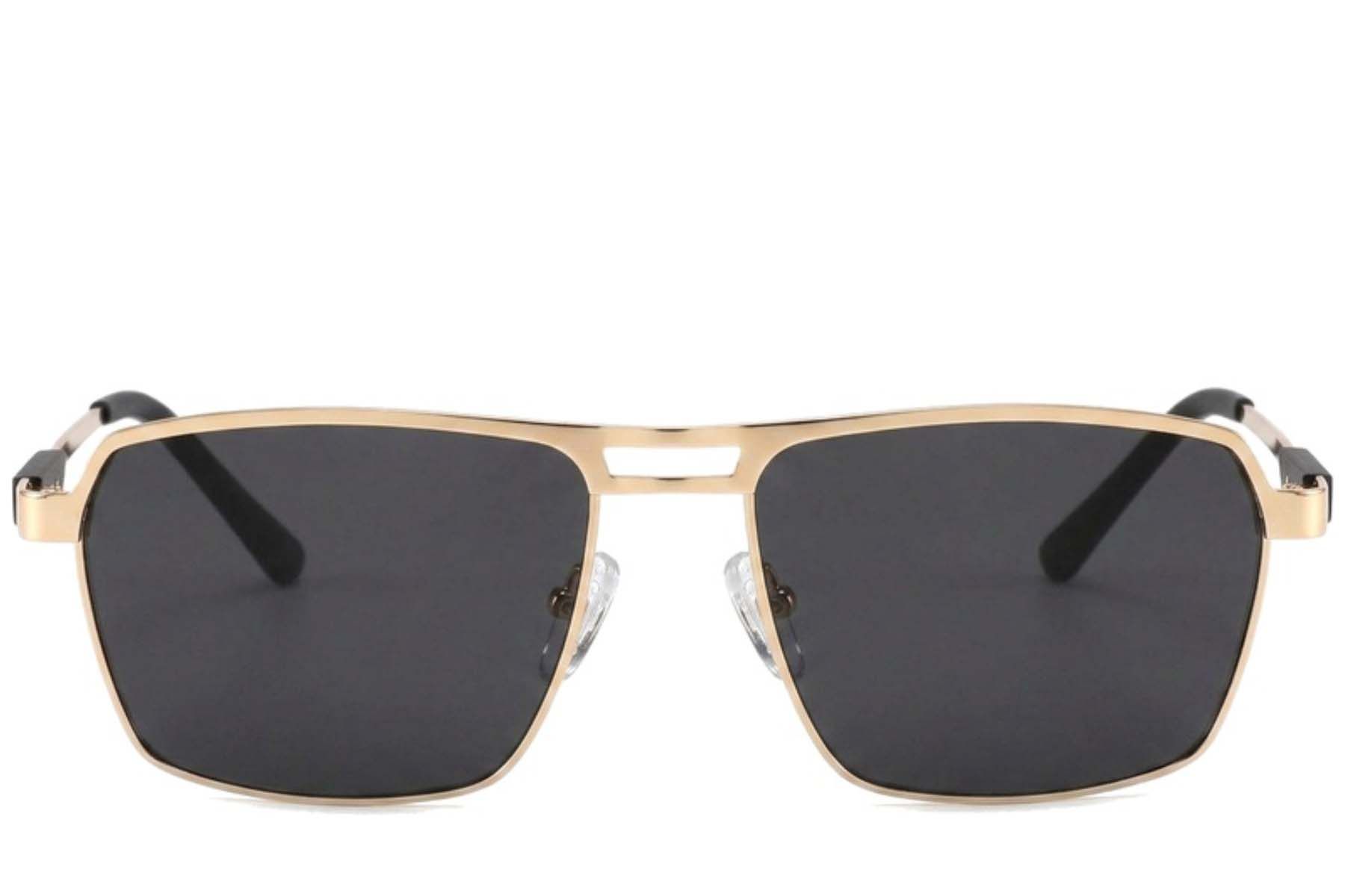 Aviator zonnebril van goudkleurig metaal #BS2012-2052