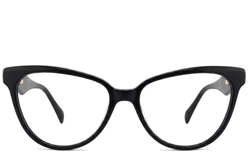 Lunettes papillon en acétate noir #BS2012-2059