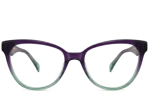 Lunettes en acétate violet papillon #BS2012-2061