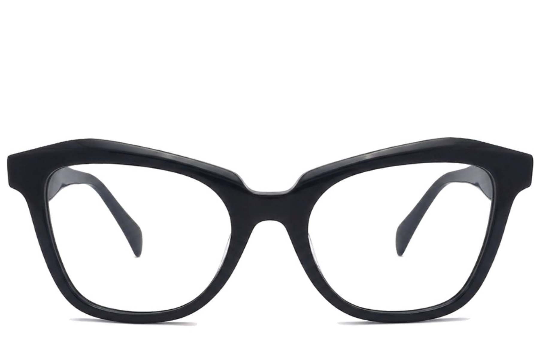 Butterfly Black Acetate Glasses #BS2012-2064