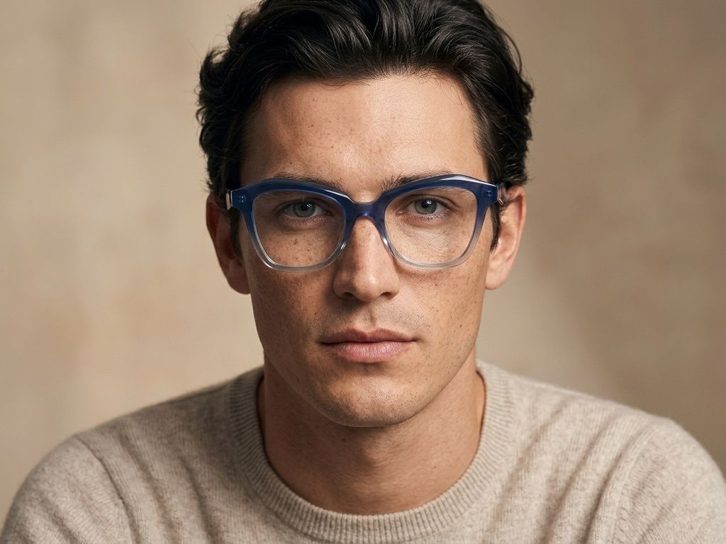 Vasos de acetato azul con diseño de mariposa #BS2012-2066