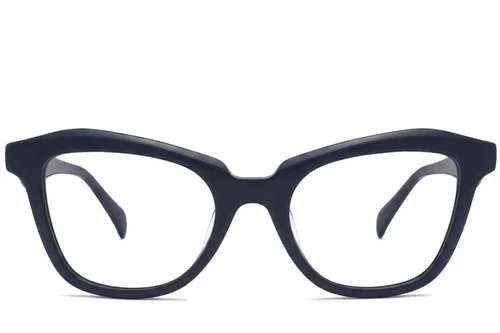 Lunettes en acétate bleu papillon #BS2012-2067