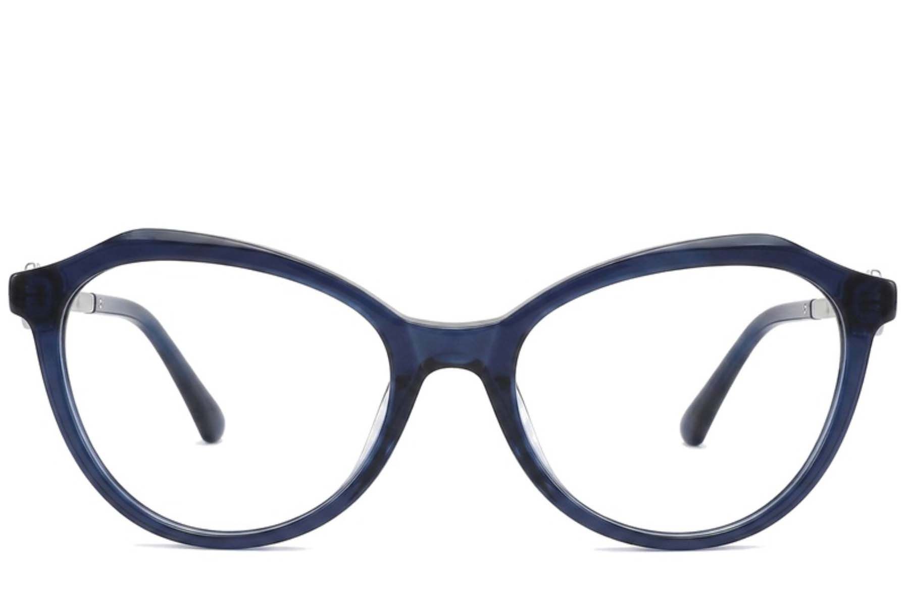 Vasos de acetato azul mariposa #BS2012-2073