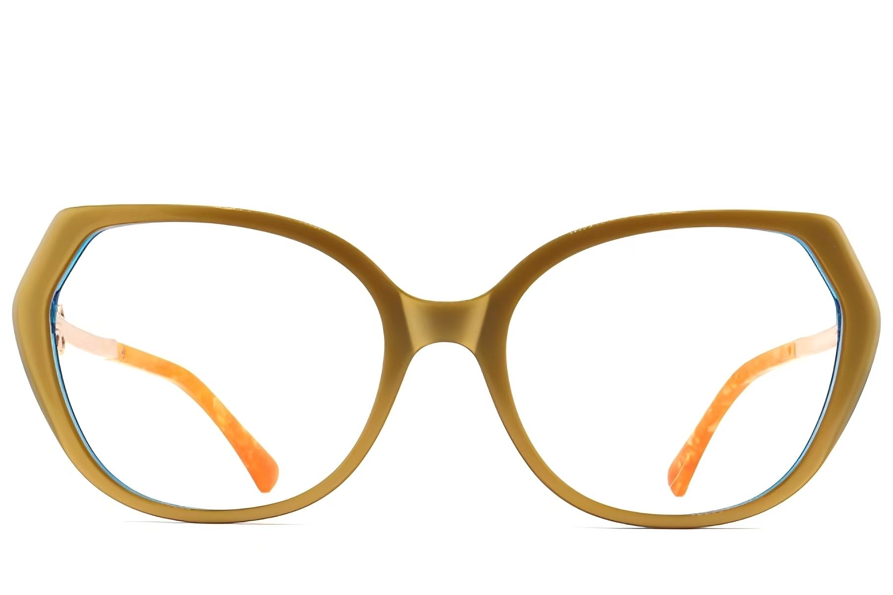 Butterfly Yellow Acetate Glasses #BS2012-2077