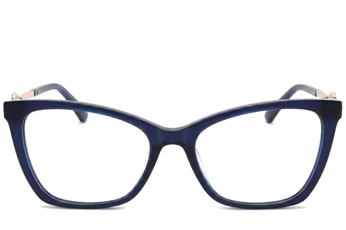 Lunettes en acétate bleu papillon #BS2012-2079