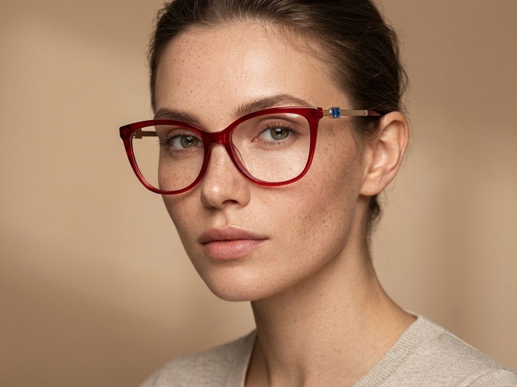 Vasos de acetato rojo con forma de mariposa #BS2012-2084