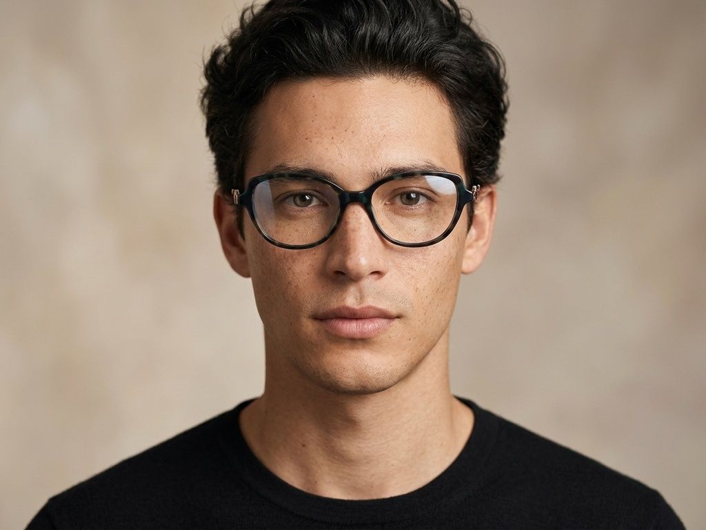 Occhiali in acetato blu farfalla #BS2012-2126