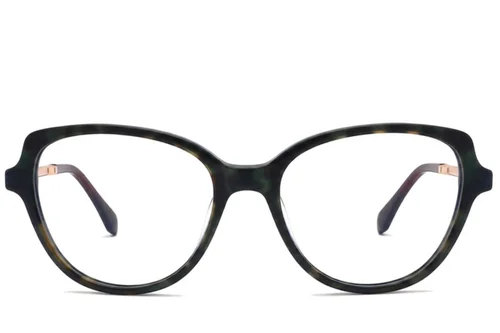 Lunettes en acétate bleu papillon #BS2012-2126