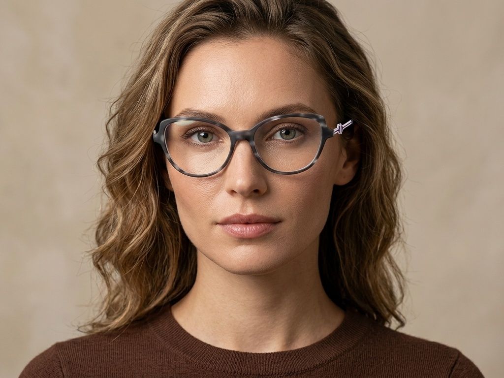 Butterfly Pattern Acetate Glasses #BS2012-2127