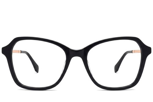 Lunettes papillon en acétate noir #BS2012-2128