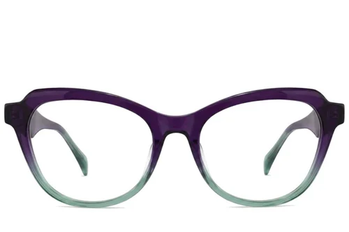 Lunettes en acétate violet papillon #BS2012-2135
