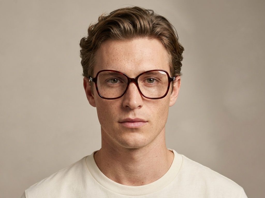 Butterfly Red Acetate Glasses #BS2012-2143