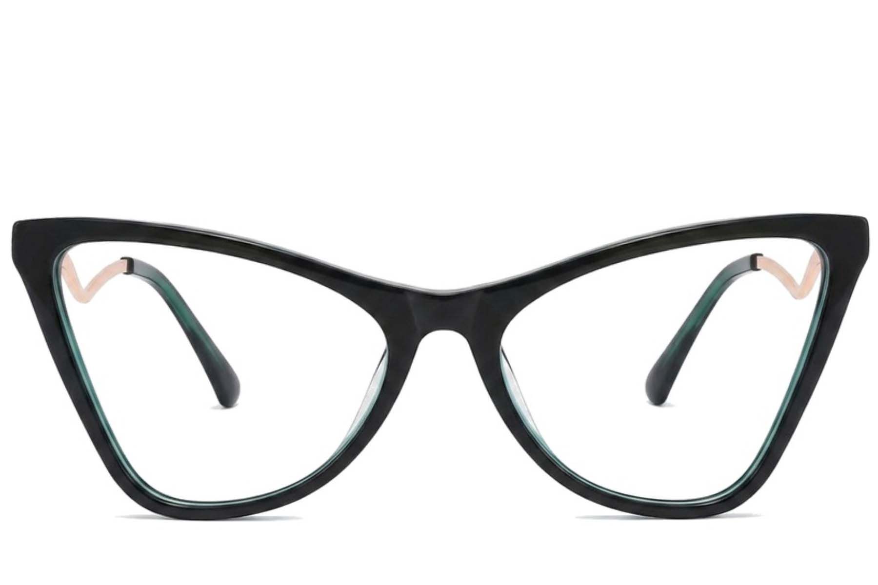 Butterfly Green Acetate Glasses #BS2012-2151