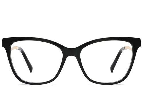 Butterfly Black Acetate Glasses #BS2012-2167