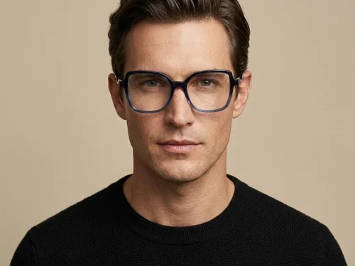 Lunettes en acétate bleu papillon #BS2012-2186